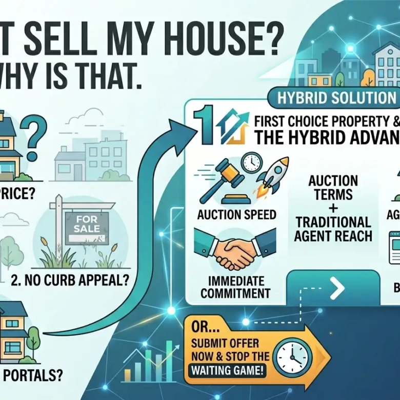 “I Can’t Sell My House!” – Why the “Hybrid” Approach is the Secret to Success